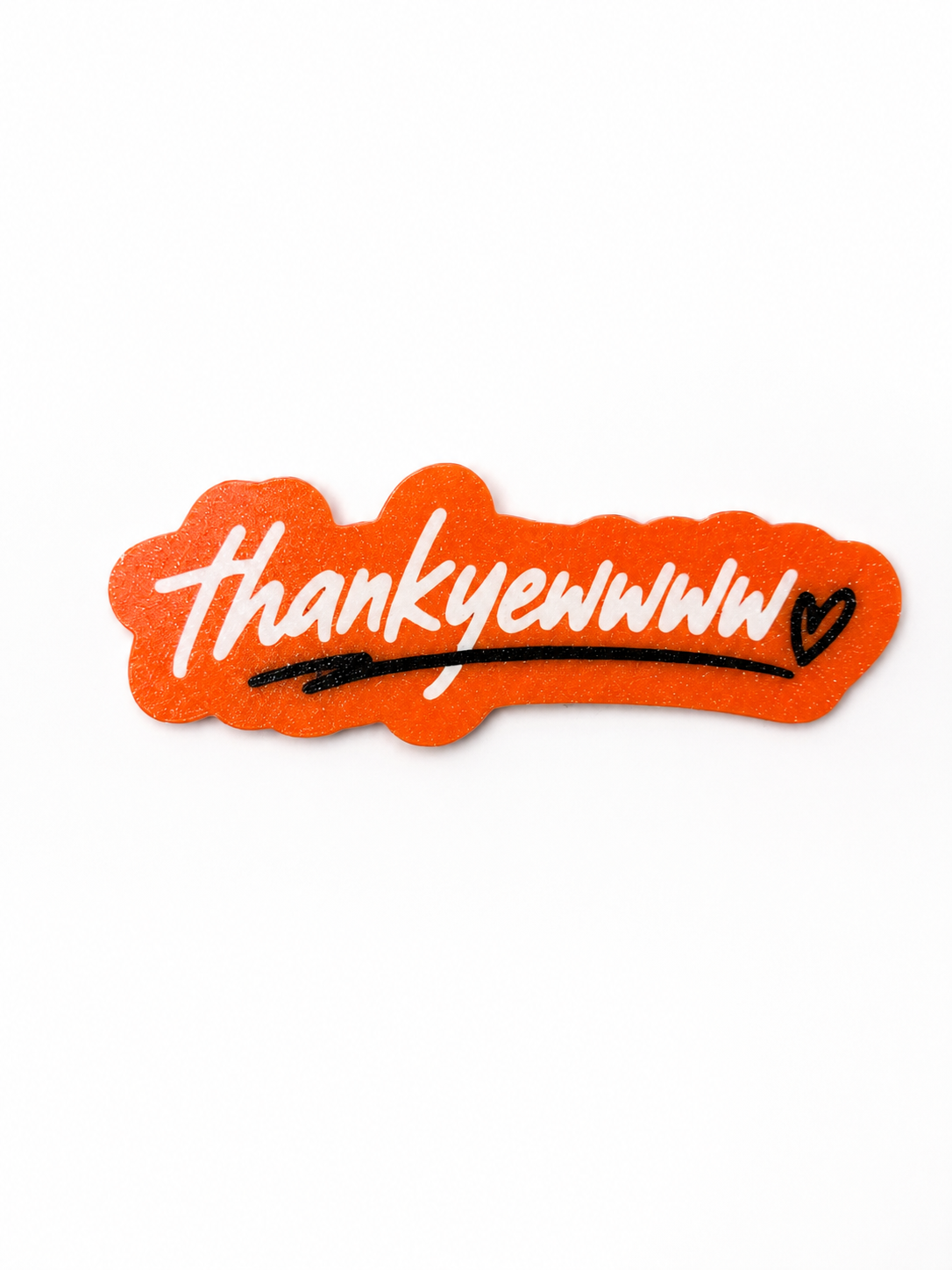 Thankyewww Magnet (Orange)