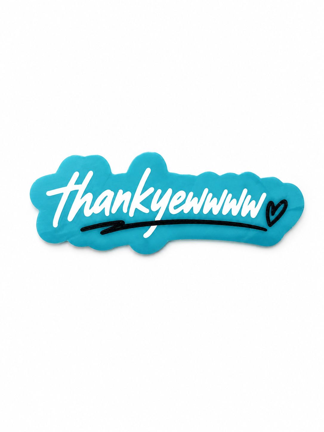 Thankyewwww Magnet (Blue)