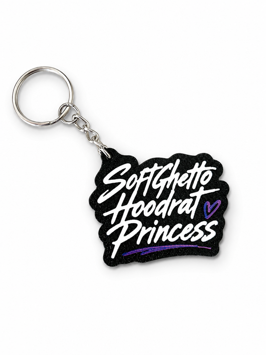 SGHP Keychain in Pink & Purple
